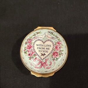 Halcyon Days enamel box